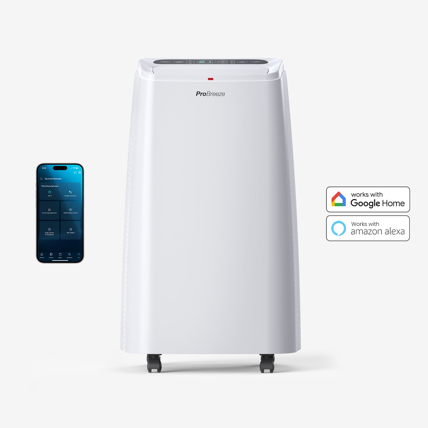 Pro Breeze 4-in-1 Smart 12.000 BTU